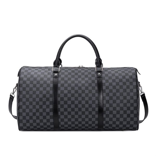 

fashion travel bag men women classic pu leather luggage bag female portable large capacity lightweight travel fitness bag