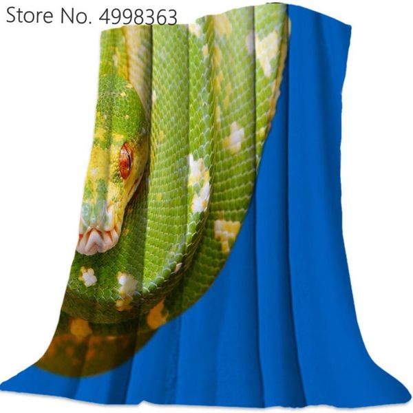 

blankets snake pattern flannel fleece blanket cute animals bedding home textiles kids bed cover soft throw sofa couch gift