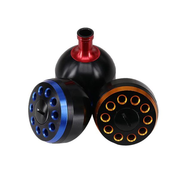 

fishing reel diy modified accessories all metal three-color grip personalized modification coil parts baitcasting reels