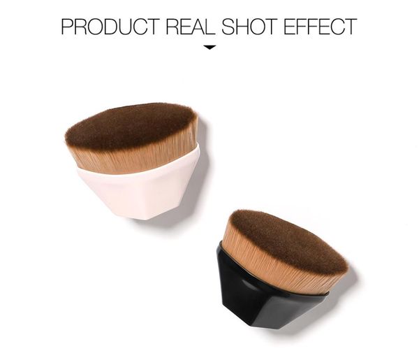 

makeup brushes set professional foundation bb cream cosmetics loose powder wet&dry use flat brush kit