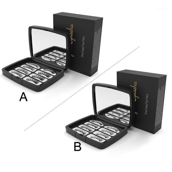 

3d magnetic eyelashes full eye lashes extensions-beautiful hundred1