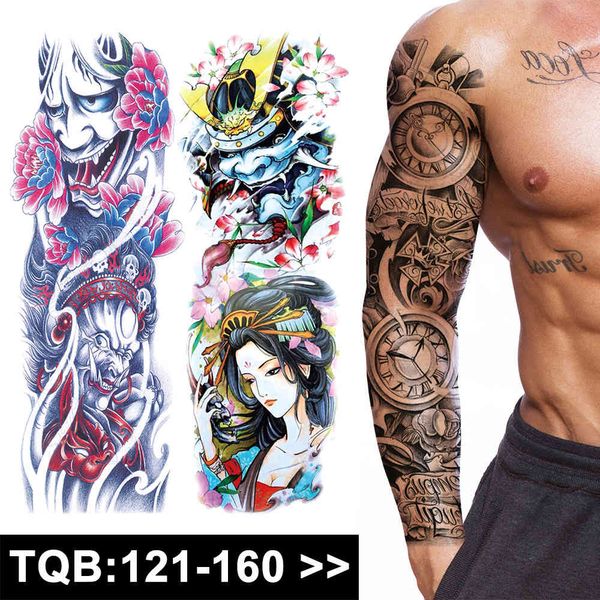 

tattoo paste full arm sticker waterproof tqb series