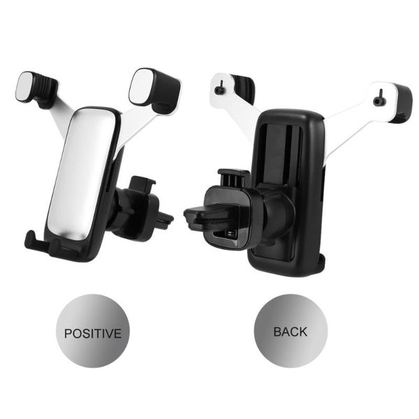 

cell phone mounts & holders car bracket universal navigator holder stand mount rack silver