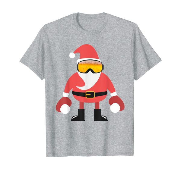 

beer goggles drunk santa funny xmas party t-shirt, White;black