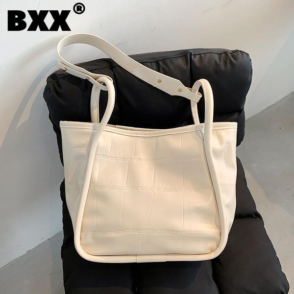 

evening bags [bxx] women brief tote bag handbag bucket quality pu leather all-match crossbody shoulder fashion trending 2021 gf0151