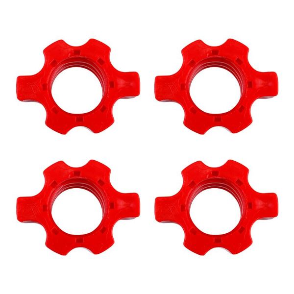 

accessories 4 pcs dumbbell bar nut barbells spin screw clamp fitness equipment