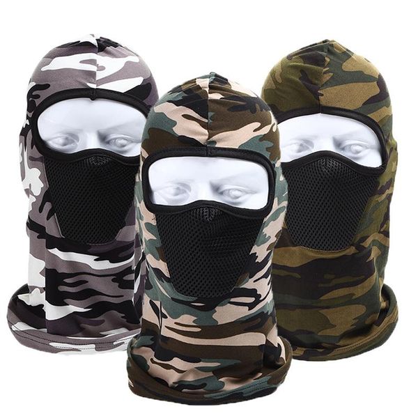 

cycling caps & masks outdoor sunscreen balaclava motorcycle helmet lycra windshield bicycle riding headgear, Black