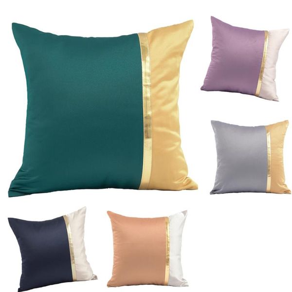 

cushion/decorative pillow 2pcs cushion cover 45*45 light luxury patchwork high precision fabric for living room sofa home chair pillowcase