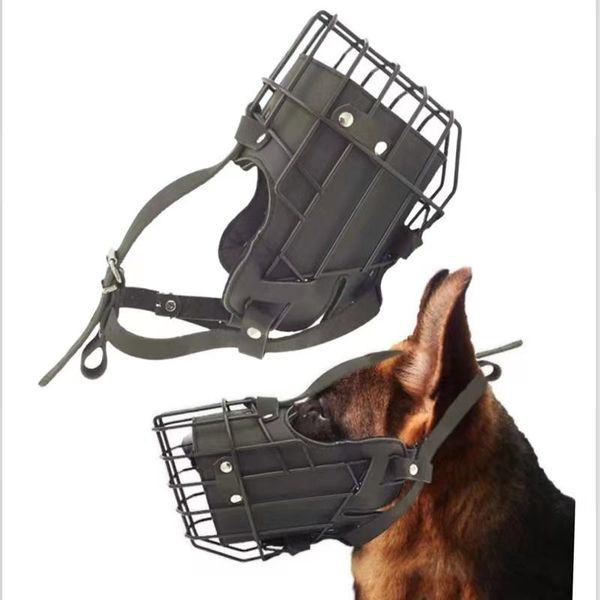 

dog apparel anti-bite tactical mouth cage horse golden retriever german shepherd doberman rottweiler training muzzle accessories