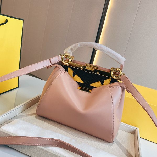 

luxury totes shoulder bag handbags designer bags cross body tote genuine leather there are two eyes looks like a cute little monster size 23