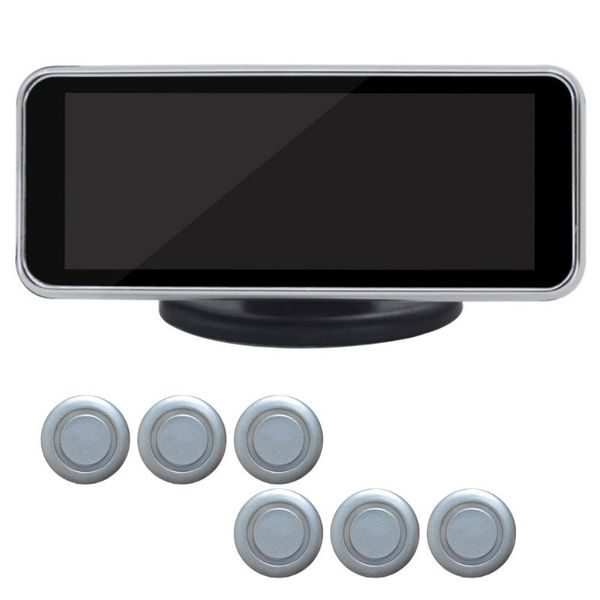 

alarm buzzer visual universal with probe dual core car backup parking sensor kit intelligent voice lcd digital parktronic safety rear view c