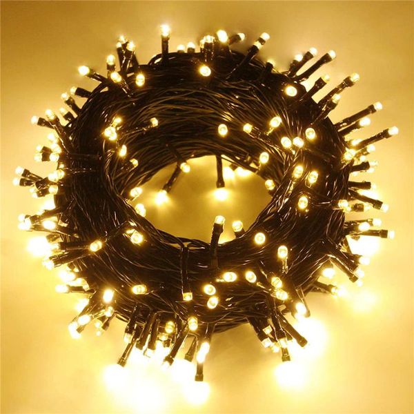 

strings thrisdar 10m 20m 50m 100m led string light christmas fairy garland dc24v plug in outdoor garden party wedding