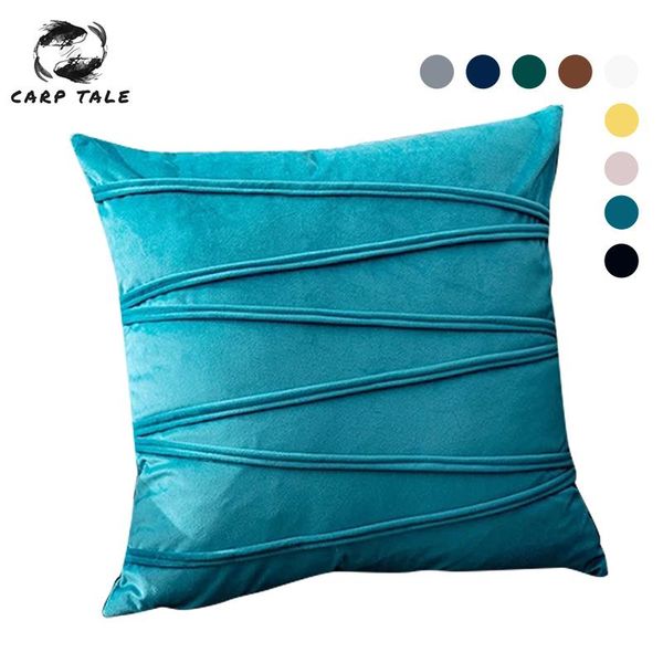 

cushion/decorative pillow nordic style velvet pillowcase for sofa car cushion cover soft and comfortable case throw pillows home decorative