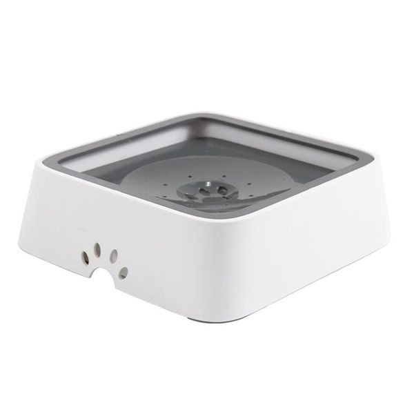 

pet water floating bowl for dog cat drinking dispenser slow feeder drinker antislip splash-bowls & feeders