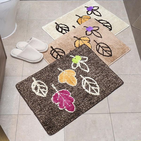 

cartoon garden bathroom mat door polyester non-slip carpet floor carpets