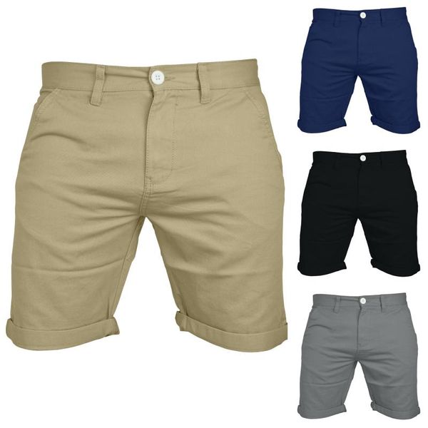 

men's shorts 2021 summner cotton mens cargo fashion solid male multi-pocket casual camo outdoors tolling homme short pants#8, White;black