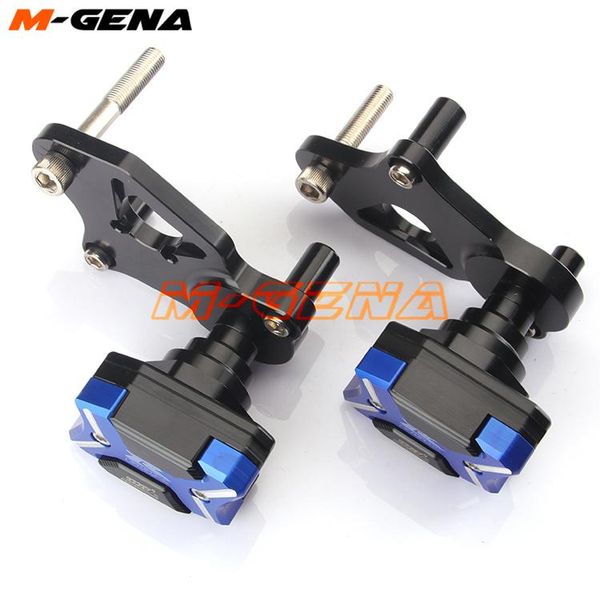 Teile Motorrad CNC Aluminium Rahmen Sliders Crash Protector Fallschutz Für GSXR600 GSXR 750 K6 K8 K11 2006-2014