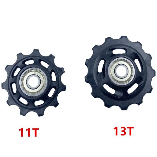 

bike derailleurs mtb 11t/13t ceramic pulley pull back aluminum alloy guide wheel transmission replacement part