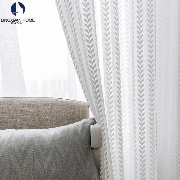 

curtain & drapes nordic tulle curtains for living room light luxury simplicity voile sheer the bedroom home decoration custom made