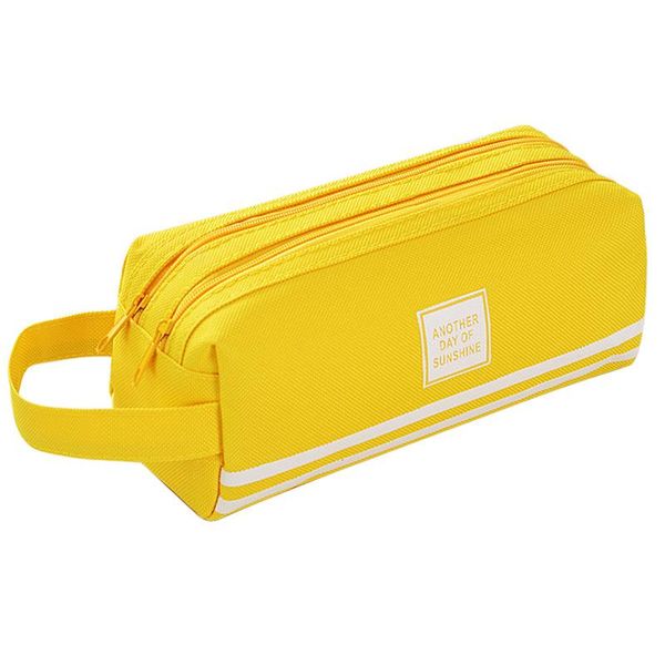 

value large-capacity pencil case simple female japanese korean version cute girl stationery box bag kawaii bags