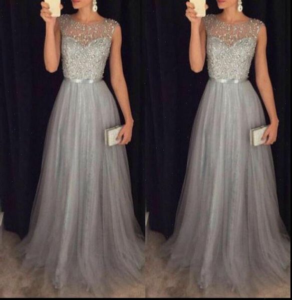 

women dresses elegant formal evening party mesh sleeveless high waist sequins shinning wedding ball prom gown long dress, Black;gray