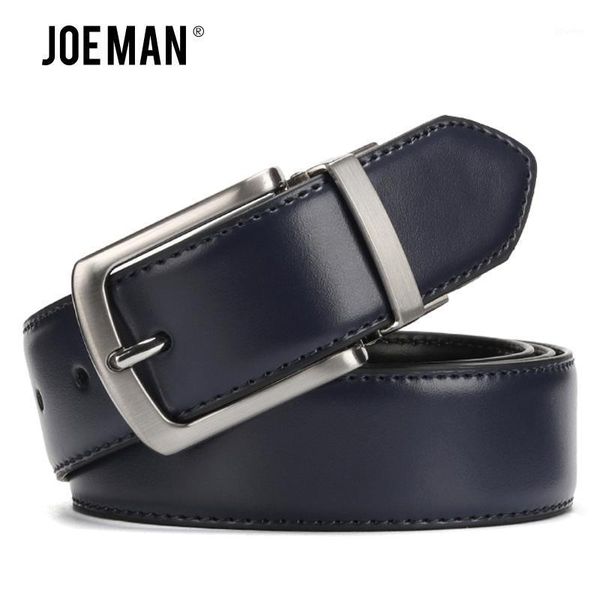 

belts men's genuine leather belt reversible buckle for men luxury strap male waistband rotated dress1, Black;brown