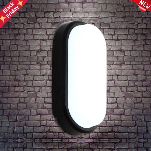 

modern led wall lamps moistureproof front porch ceiling light surface mounted oval for outdoor garden bathroom lighting