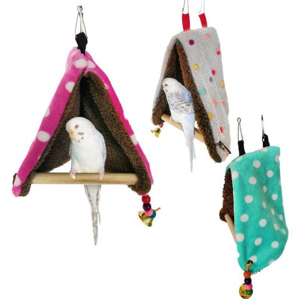

bird cages warm nest bed hammock house perch for parrot parakeet finch canary cage toy