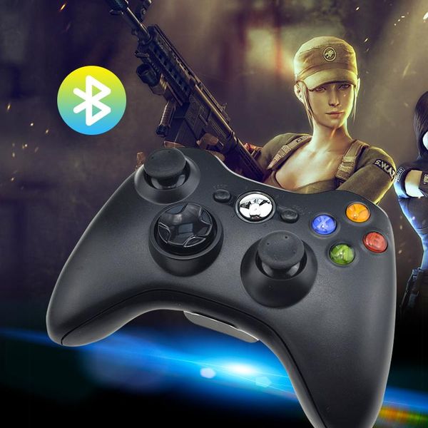 

game controllers & joysticks 2.4g wireless gamepad for xbox 360 console controller receiver controle microsoft joystick pc win7/8/10