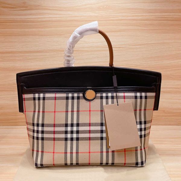 

designer bags womens handbags crossbody bag backpack hand large tote checkerboard stitching high-capacity removable shoulder strap canvas pl