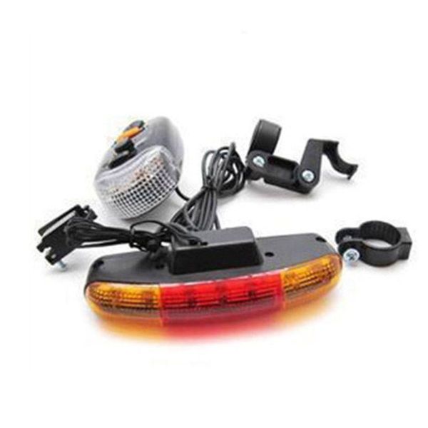 

bike lights 918e led bicycle turning light tail lamp electric horn brake for safe cycling hiking outdoor bell siren dustproof