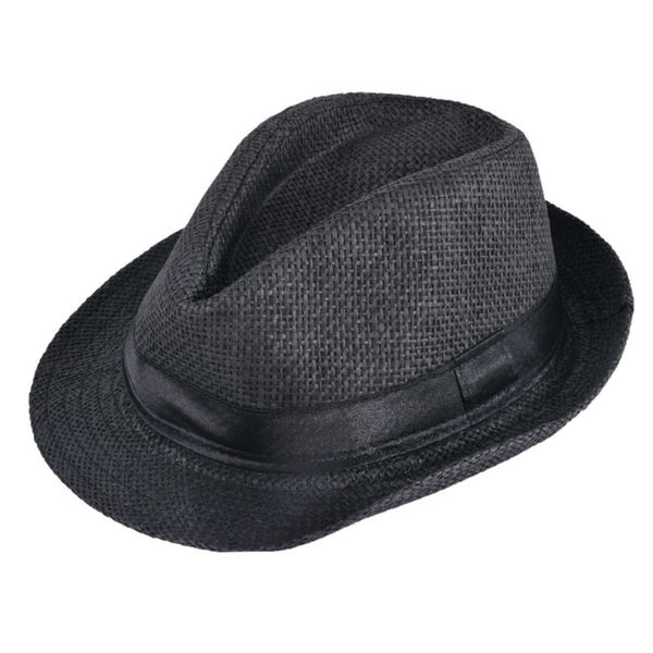 

special children's hat british straw performance jazz couple's beach sun, Yellow