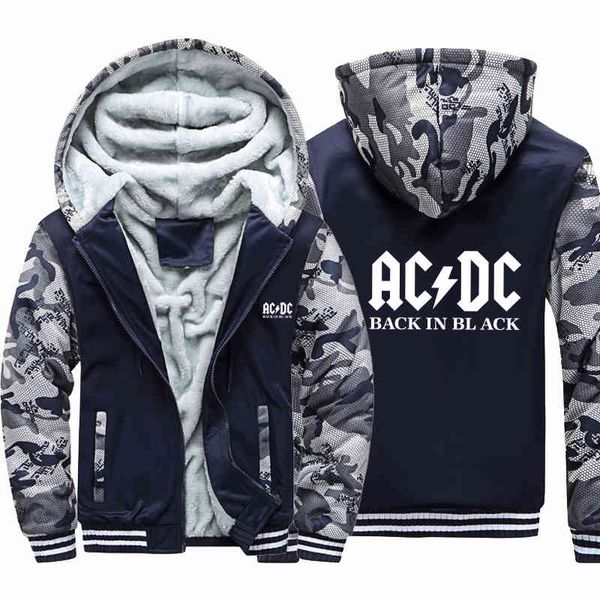 

australian rock band letter thick hoodie winter et loose hoodi vintage punk hoody male harajuku men cloth, Black