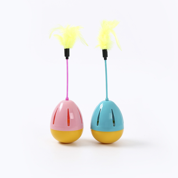 

cat toys feather tumbler toy self hi interactive pet supplies