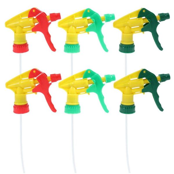

watering equipments 6 pcs heavy duty resistant trigger sprayer spray bottle nozzle head