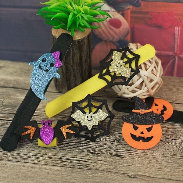 

factory outlet party decoration halloween christmas gift bracelet clap circle spider decorations gift kindergarten creation.