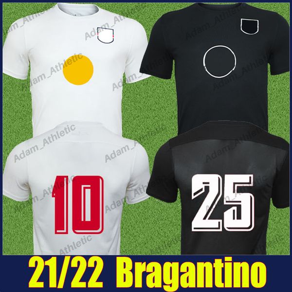 

bragantino soccer jerseys 2021/22 claudinho praxedes artur victor football shirts alerrandro aderlan evangelista jersey home away camisa de, Black;yellow