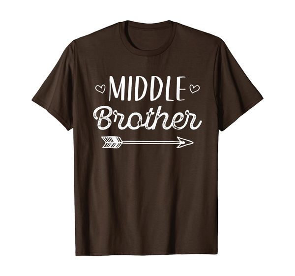 

Promoted to Middle Brother Gift Vintage Arrow T-Shirt, Mainly pictures