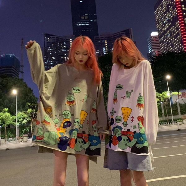 

women's t-shirt kawaii cute women 3d tshirt 2021 summer amine print tee plus size cartoon t shirt korean tshirts clothes, White