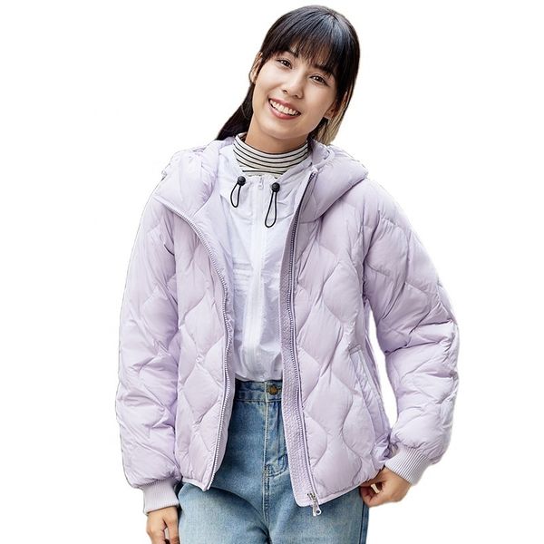 

[tanboer-tw216262]women light suitable soft expensive fashionable well-drsed cold proof 90% down et, Black