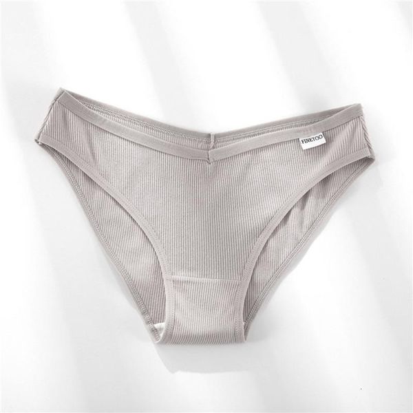 

women's panties breathable cotton women striped underpants solid color low rise female lingerie -xl briefs xhre, Black;pink