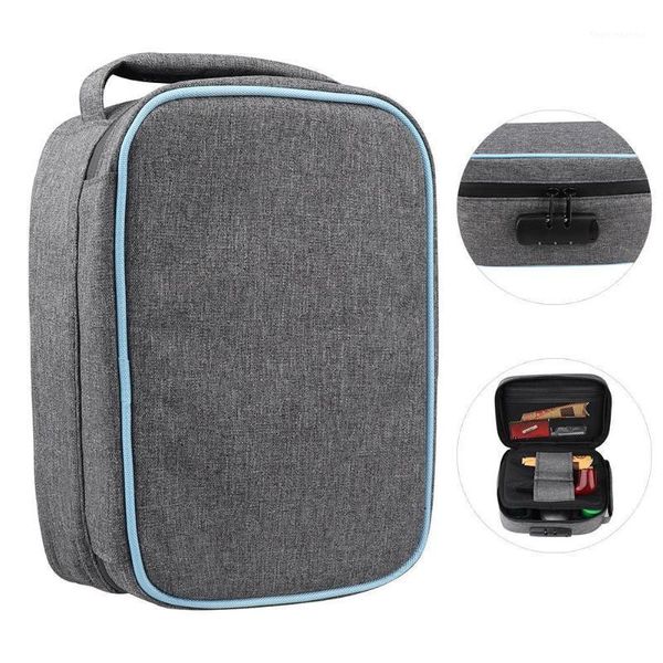 

storage bags odor proof stash case container for herbs lock smell bag box travel1
