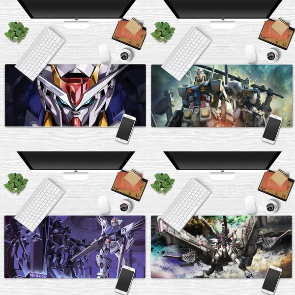 

mouse pads & wrist rests gundam anime cool customized lapgaming pad desk table protect game office work mat non-slip cushion