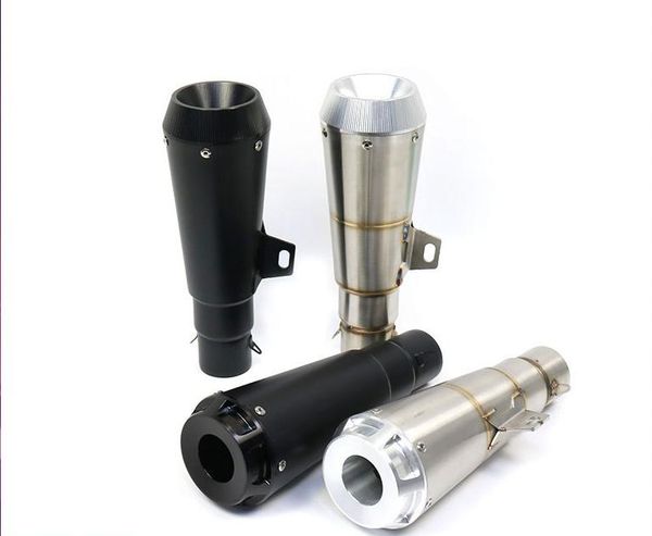 

motorcycle exhaust system universal 51mm sc pipe escape moto proyect with db killer for most