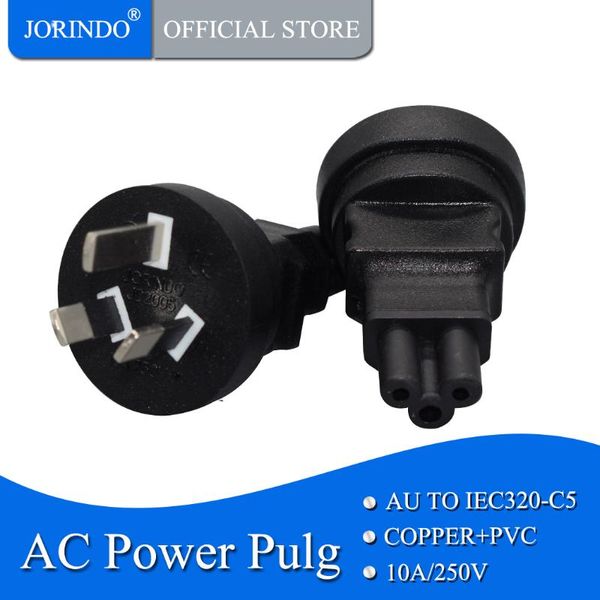 

smart power plugs jorindo au 3 prongto iec320 c5 hole ac conversion plug,iec320 socket to saa pulg adapter 10a/250v