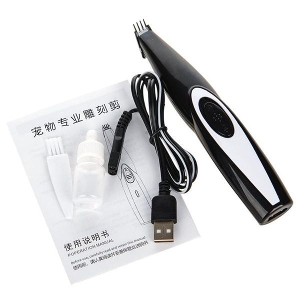 

dog apparel usb rechargeable cat foot hair trimmer pet grooming tool mini electrical clipper shaving trimming haircut machine