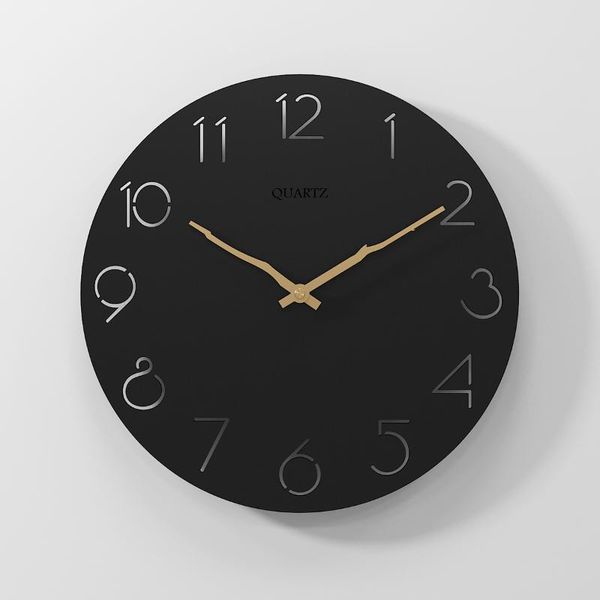 

wall clocks 2021 clock boyida wooden living room modern fashion bedroom