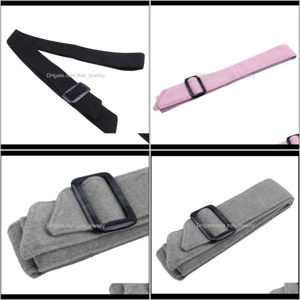 

belts & fashion aessorieswomen girls woolen belt solid color wide waist band for overcoat aessories five colors drop delivery 2021 uvir7, Black;brown