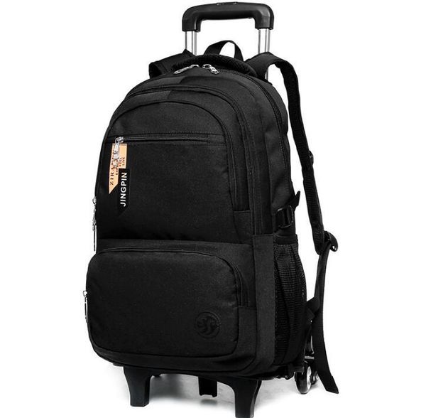 

school wheeled bag kids rolling backpack for boys student on wheels travel bags