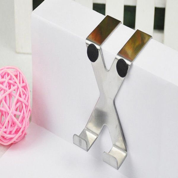 

Type Seamless Hook Behind The Door Clothes Hat Key Coat Storage Hangers Nail-free Rack Stainless Steel Back Hooks & Rails
